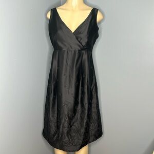 Vintage Olian georgerous black full lenth .